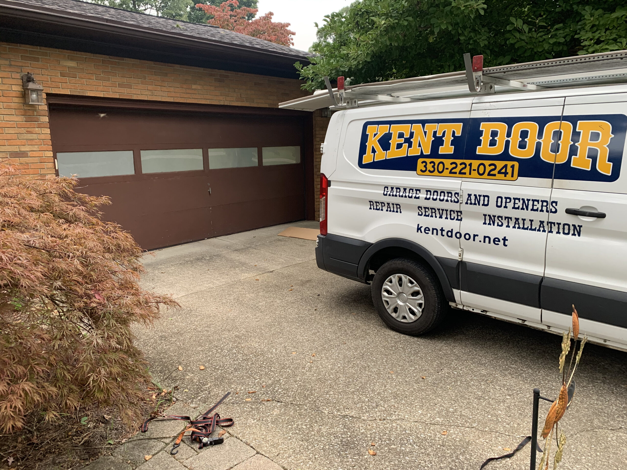 Replacement Garage door installation in Summit and Portage Counties